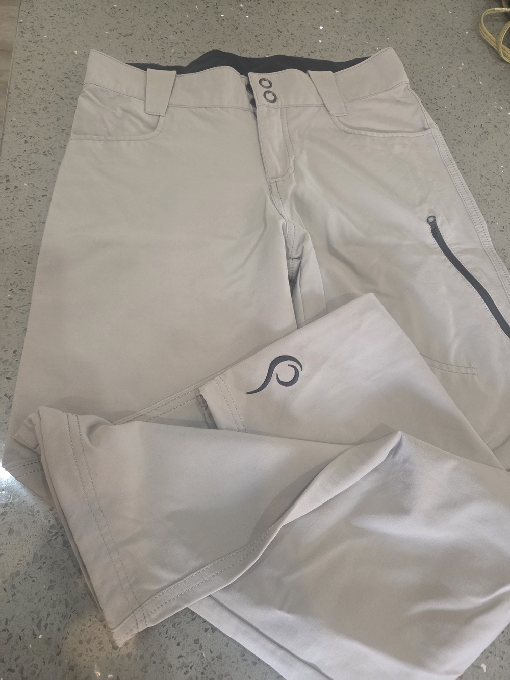 Prois Light Gray Women's Straight-Leg Performance Hunting Pants